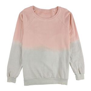 Mouchette Womens Gradient Sweatshirt, Pink, NWT